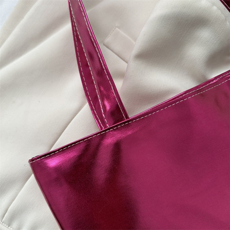 Color Big Female College Go Out Handbags