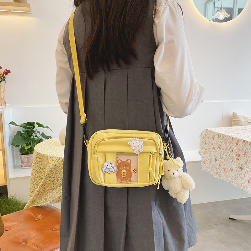 Summer Korean Style Simple Cute Funny Crossbody Bags