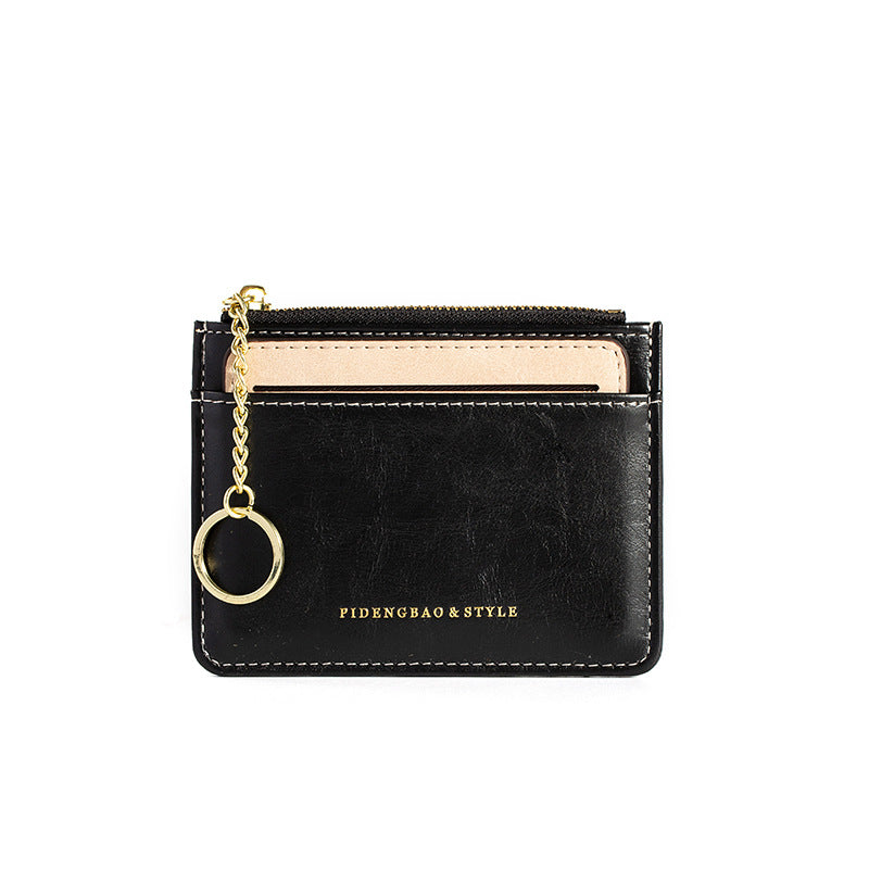 Elegant Slouchy Innovative Pretty Detachable Zipper Card Holder