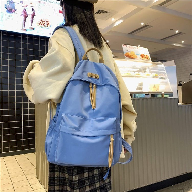 Korean Style High College Large Capacity Backpacks