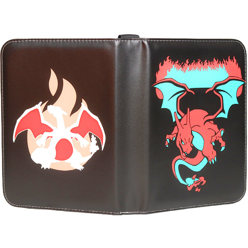 Glamorous Binder Grid Game Cartoon Favorites Card Holder