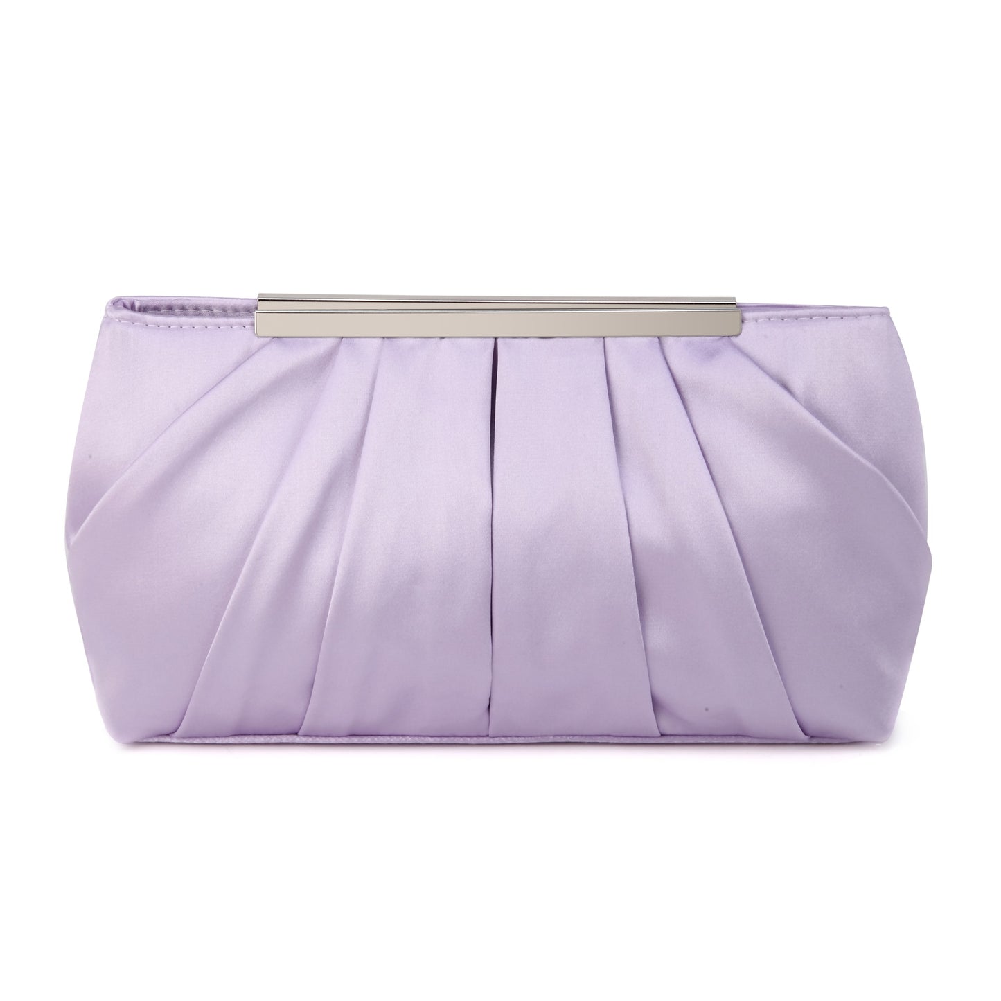Graceful Slouchy Unique Pleated Satin Dinner Handbags