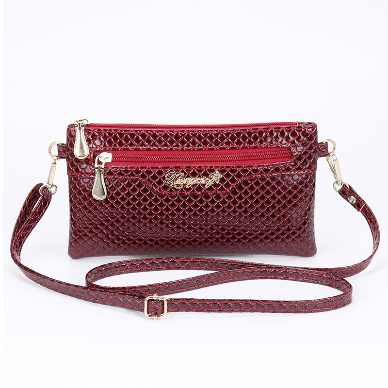 Women's Fashion Clutch Pouch Simple Mobile Shoulder Bags