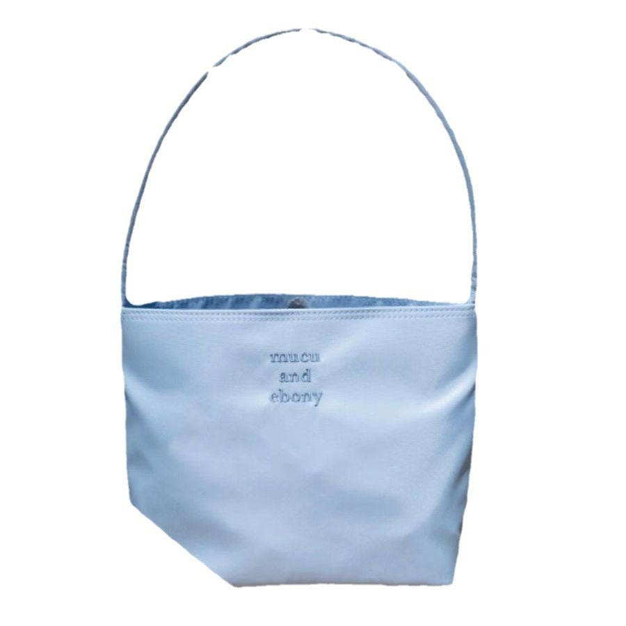 Women's Minority Fashion Commuter Embroidered Nylon Underarm Handbags