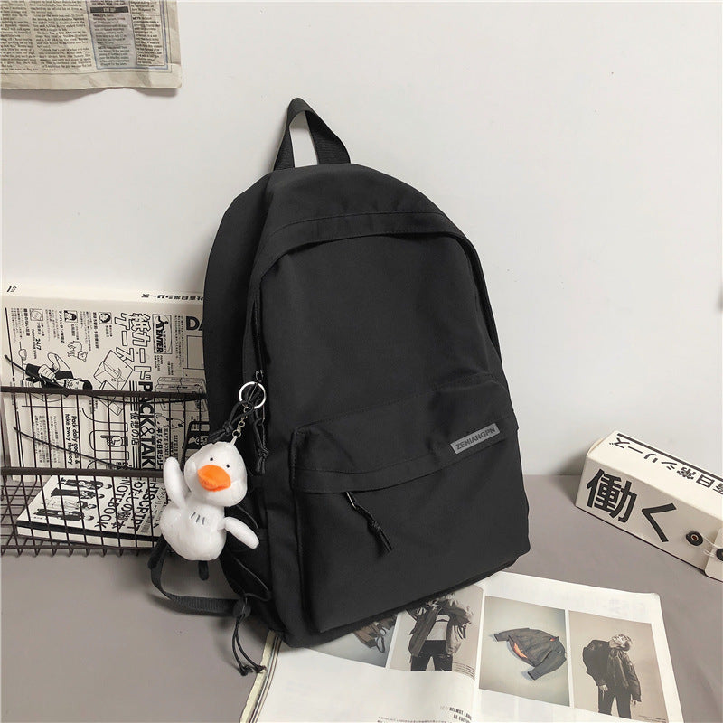 Men's Large Capacity Female Junior High College Backpacks