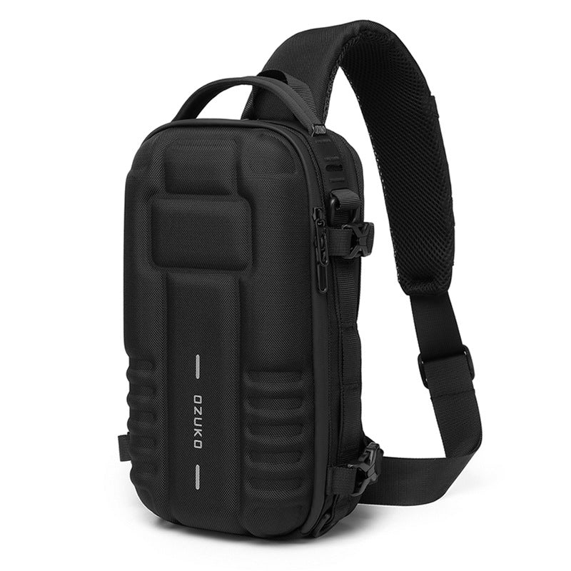 Attractive Men's Hard Shell Function Tactics Men's Chest Bags