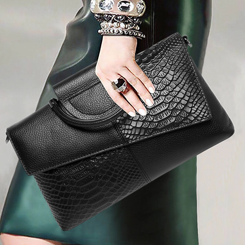 Women's Pattern Clutch Fashionable Large Capacity Banquet Shoulder Bags