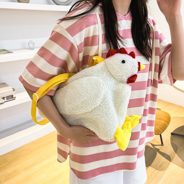 Tide Plush Animal Fur Female Soft Shoulder Bags