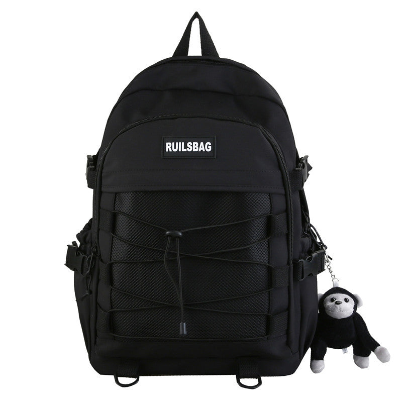 Personality Trend Cross Rope Female College Backpacks