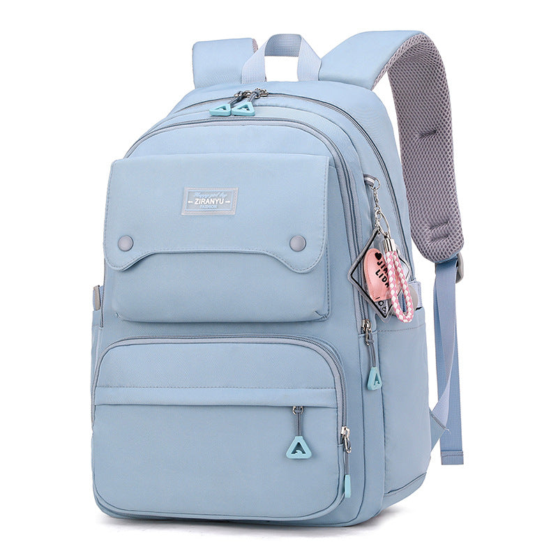 Women's Natural Fish Large Capacity Lightweight Primary Backpacks