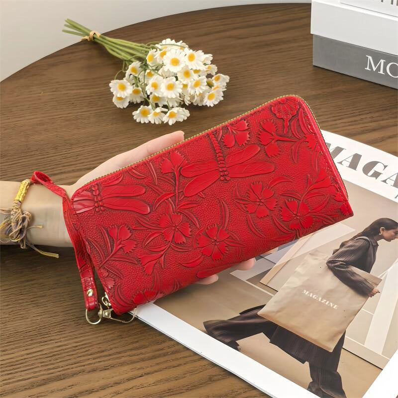 Women's Design Long Business Retro Simple Clutch Coin Purses