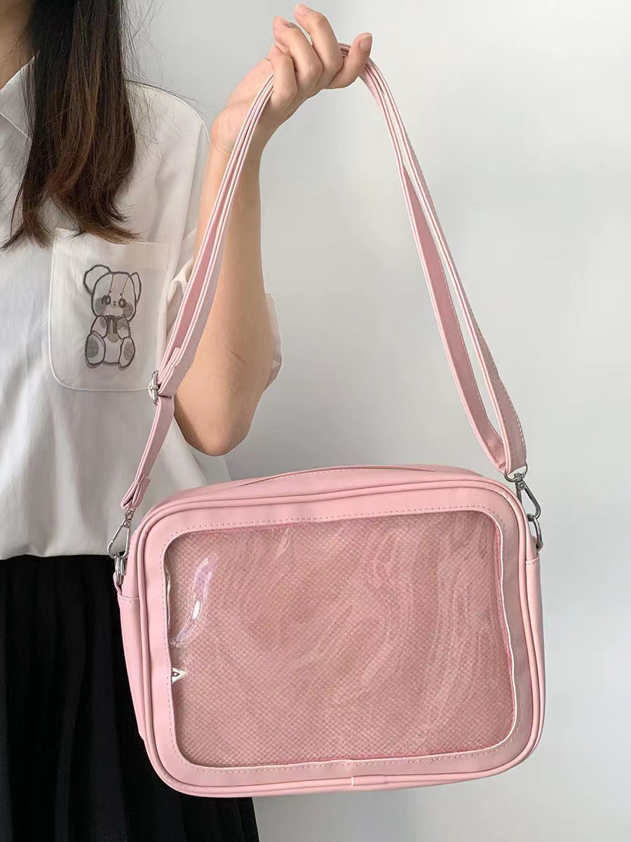 Comic Show Cartoon Uniform Style Bar Rice Crossbody Bags
