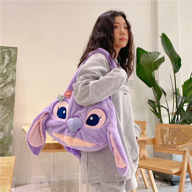 Strawberry Bear Plush Large Capacity Cute Shoulder Bags