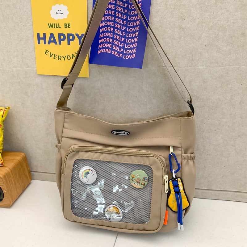 Cartoon Popular Female Large Capacity For Class Shoulder Bags