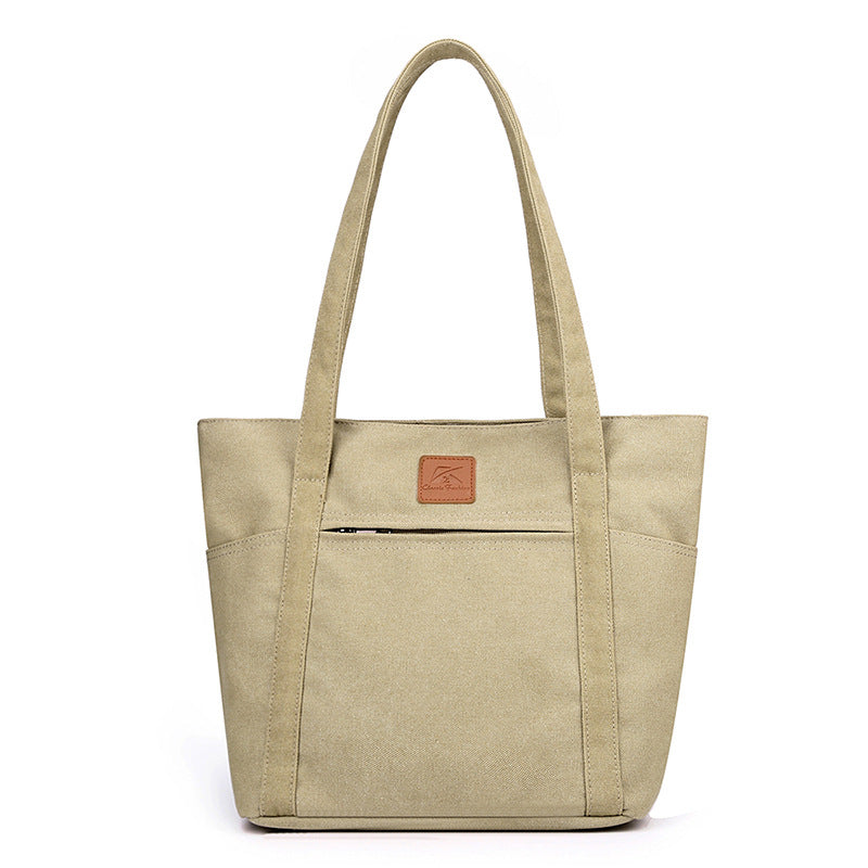 Women's Fashionable Simple Korean Style Large Capacity Shoulder Bags