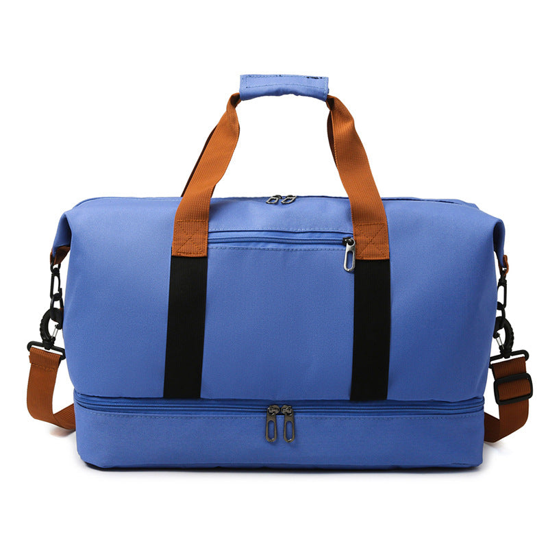 Yoga Fitness Printable Short-distance Couple Portable Travel Bags