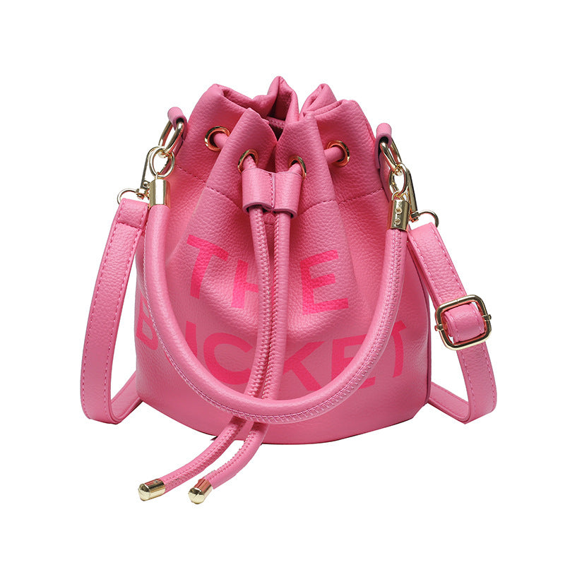 Slouchy Women's Glamorous Fashion Popular Letter Shoulder Bags
