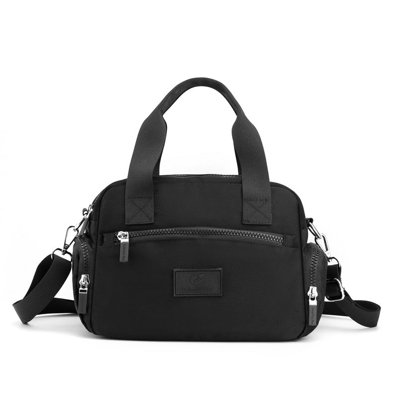 Women's Large Capacity Waterproof Simple Fashion Nylon Handbags
