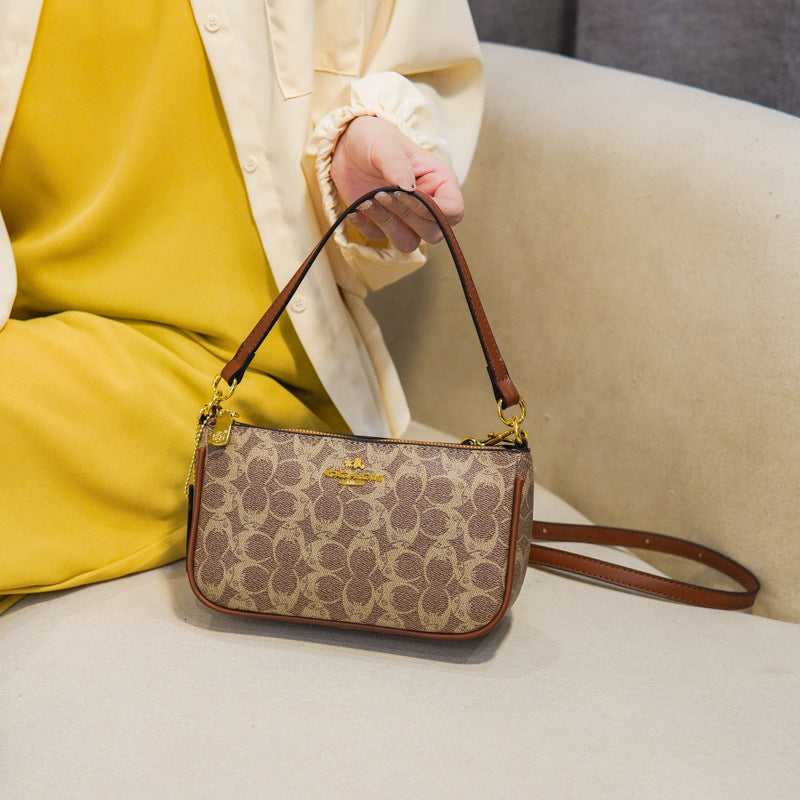 Classic Mahjong French Style Strap Minority Crossbody Bags