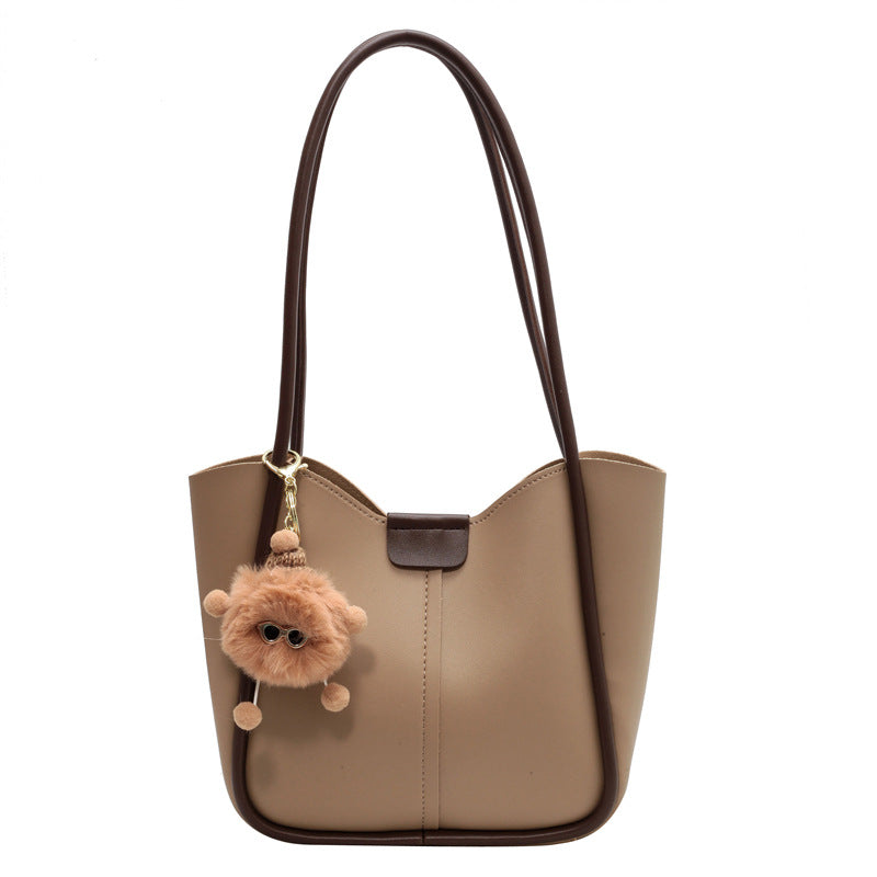 Women's Popular Korean Retro Large Capacity Class Shoulder Bags
