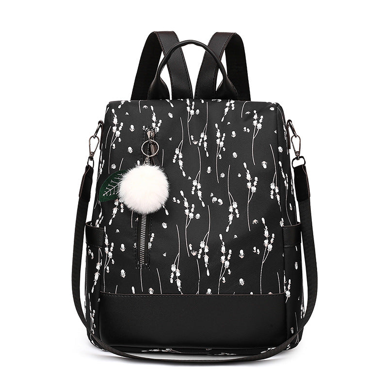 Women's Durable Fashion Oxford Cloth Leisure Backpacks