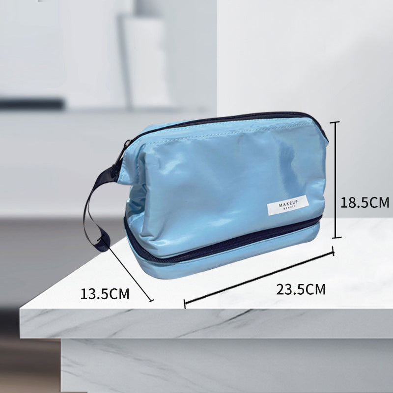 Capacity Wind Good-looking Portable Waterproof Wash Cosmetics Cloud Bags