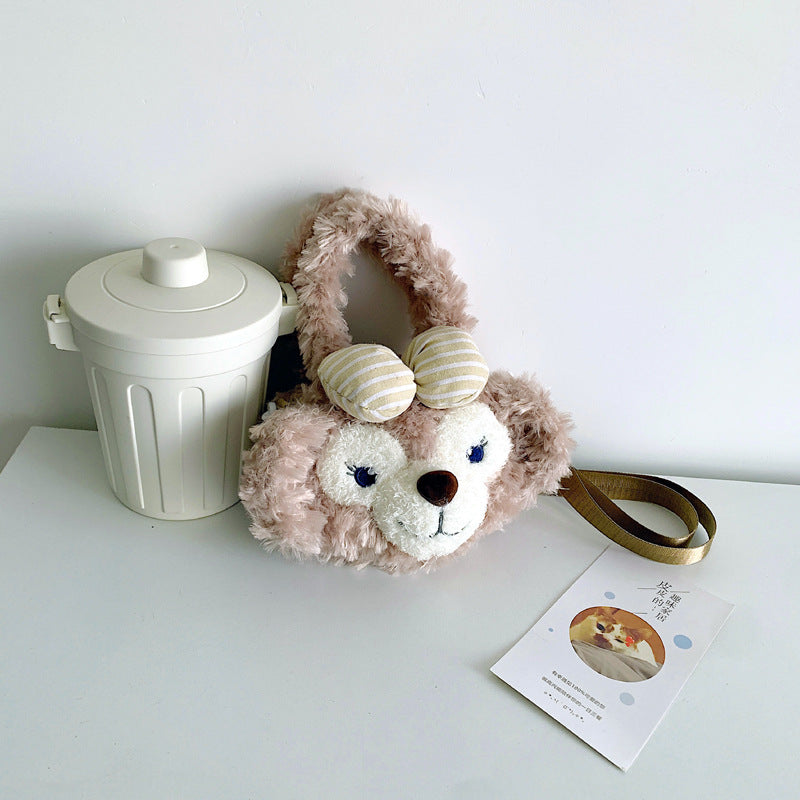 Cute Bear Toy Stitch Korean Style Crossbody Bags