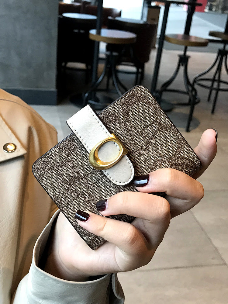 Women's Exquisite Large Capacity Multiple Slots High-grade Card Holder