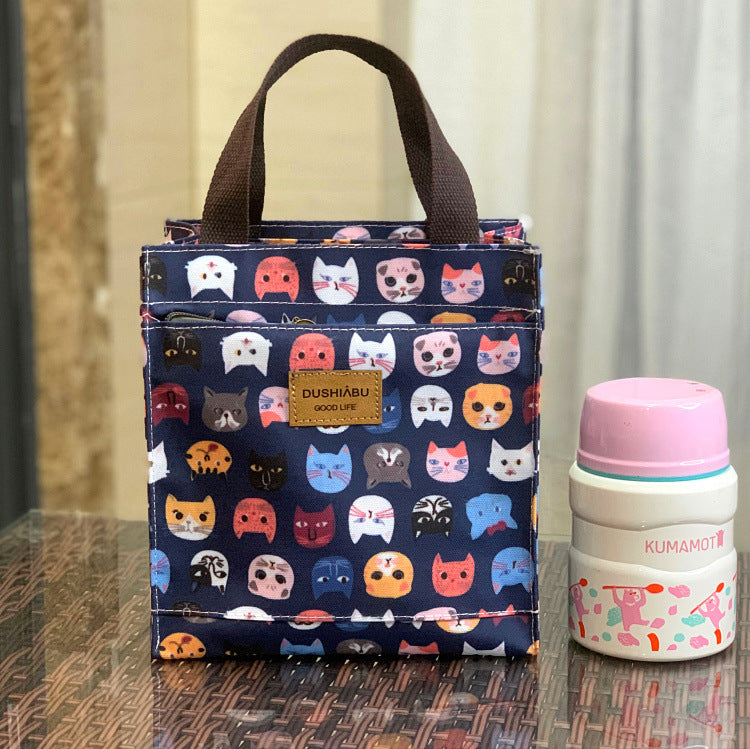 Volume Waterproof Lunch Box Snack Make-up Handbags