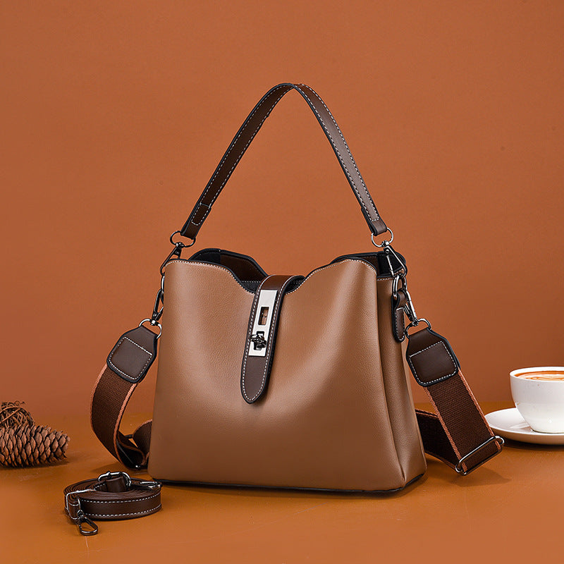 Women's Light Luxury Minority Retro Large Capacity Bags