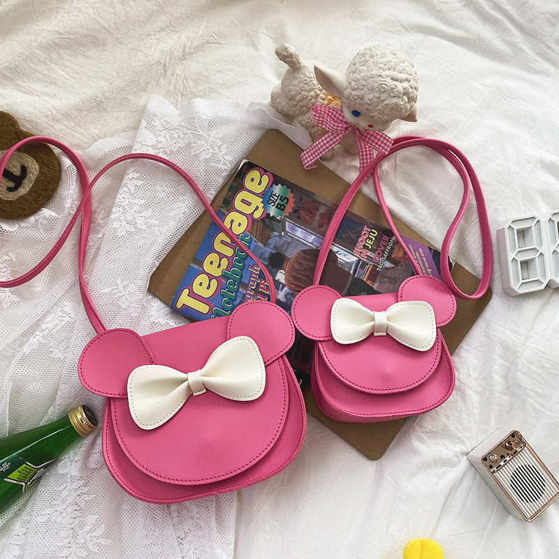 Women's & Children's & Korean Style Cute Colorful Sequined Bow Crossbody Bags