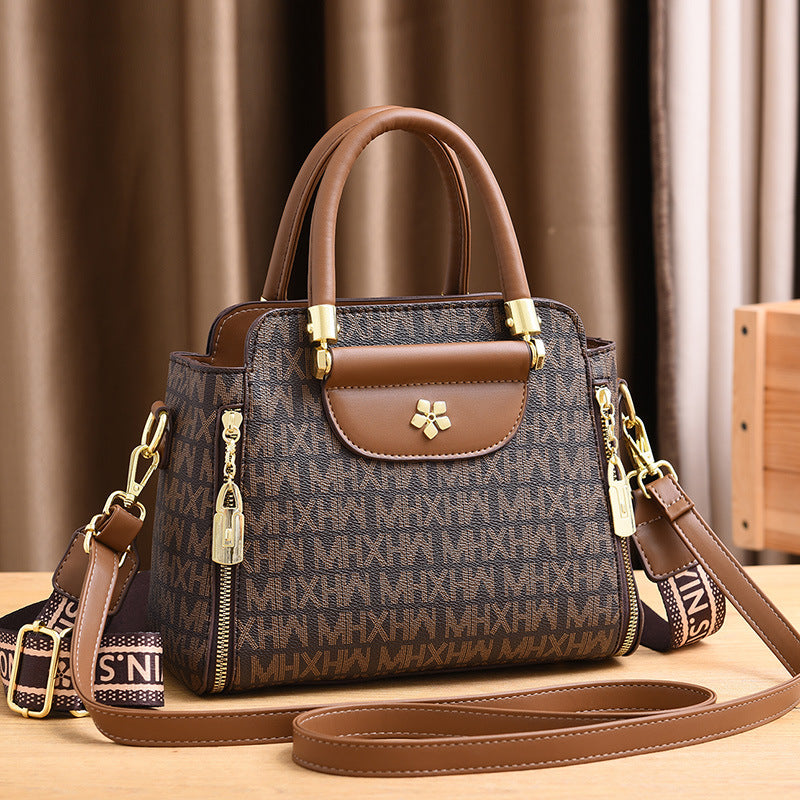 Slouchy Women's Elegant Personalized Printed Fashion Shoulder Bags