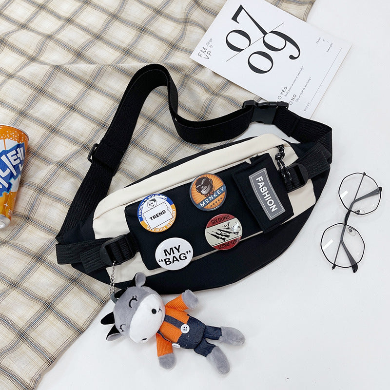Fashion Men's New Pretty Nylon Trendy Men's Chest Bags
