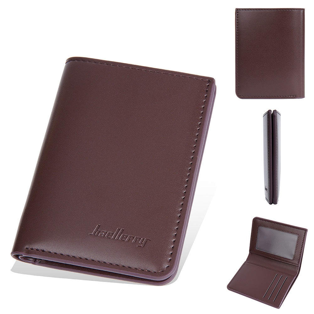 Women's & Men's Neutral Short Dopamine Color Mini Slot Ladies Wallet
