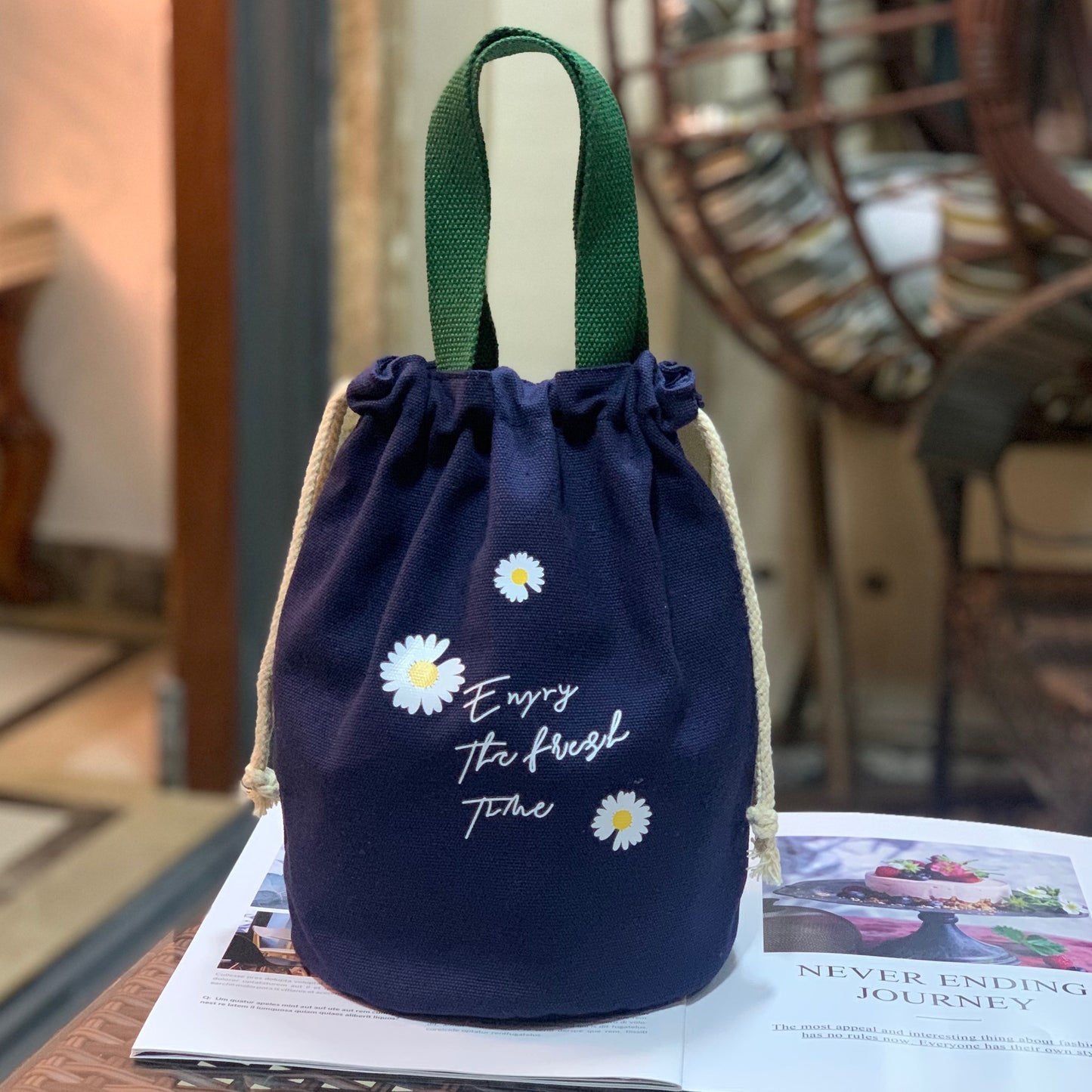 Portable Vacuum Cup Braised Protective Octave Handbags