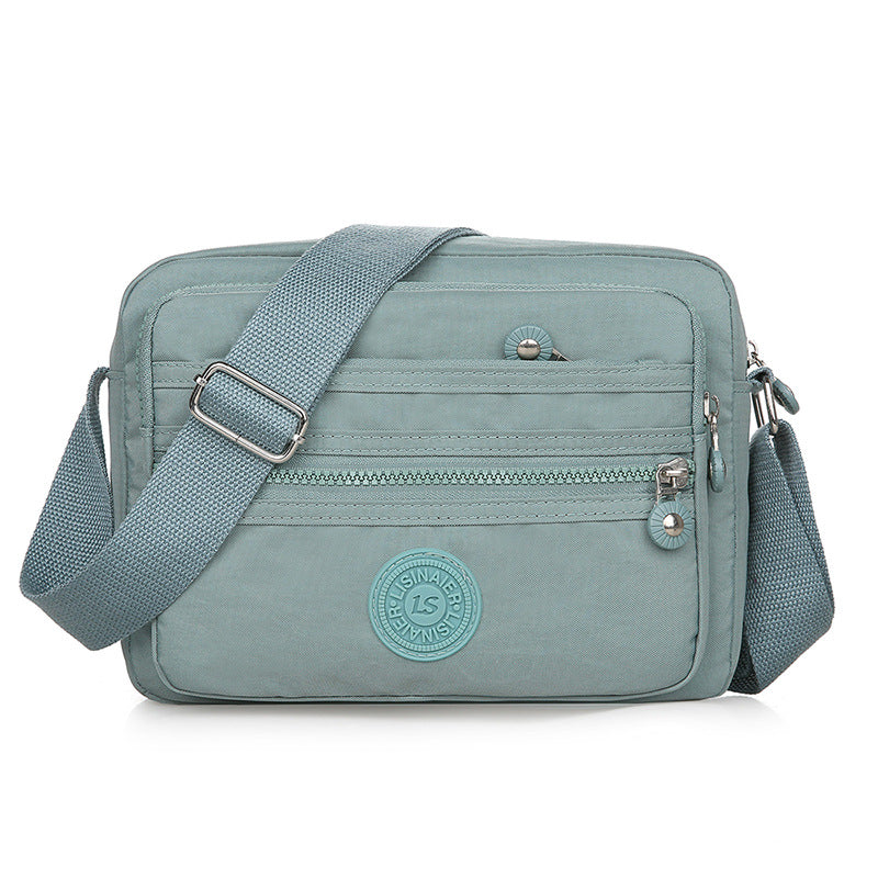 Women's Nylon Cloth Fashionable Korean Style Canvas Crossbody Bags
