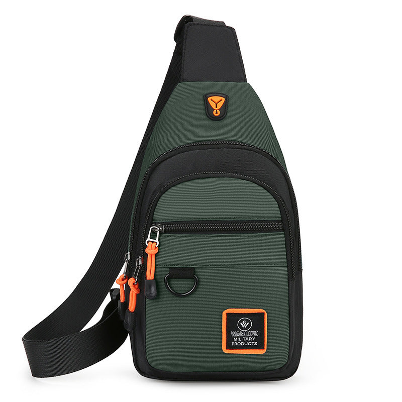 Men's January Oxford Water-repellent Cloth Fashion Men's Chest Bags