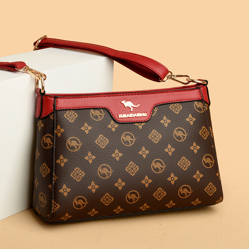 Women's Large Capacity Korean Simple Pattern Cloth Bags