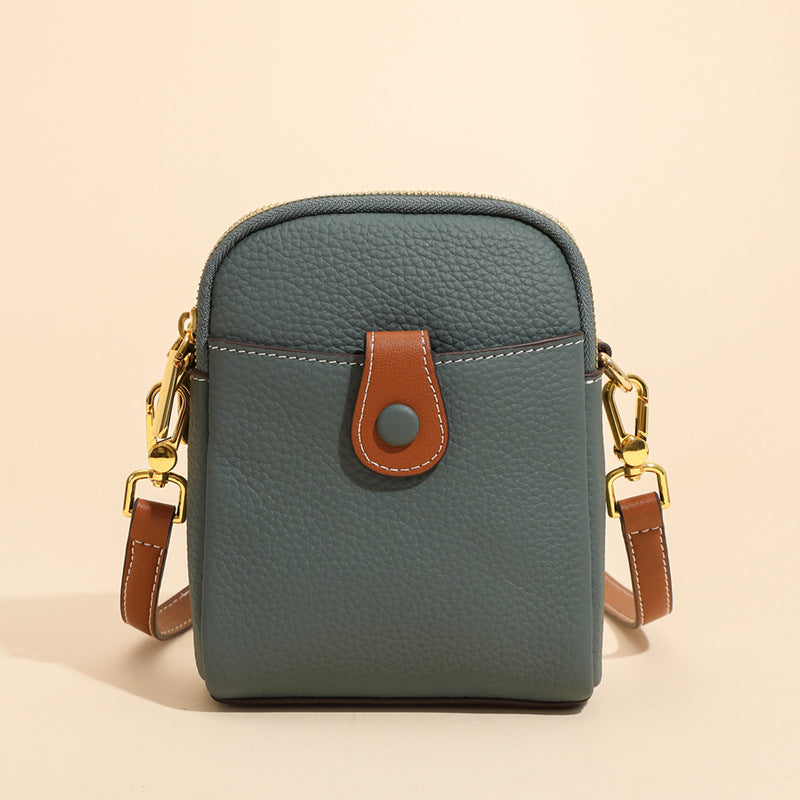 Women's Niche First Layer Leather Multifunctional Crossbody Bags