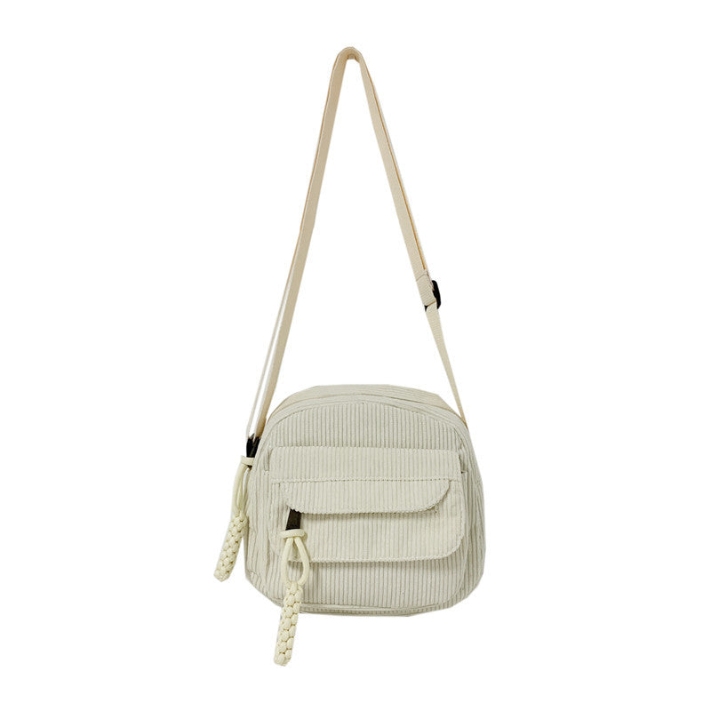 Spring Fashion Solid Color Camp Cloth Crossbody Bags