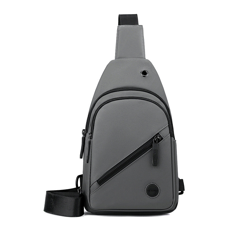 Men's Daily Versatile Simple Fashion Trend Commuter Men's Chest Bags