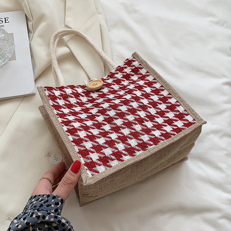 Women's Fashion Korean Style Vegetable Basket Gift Handbags