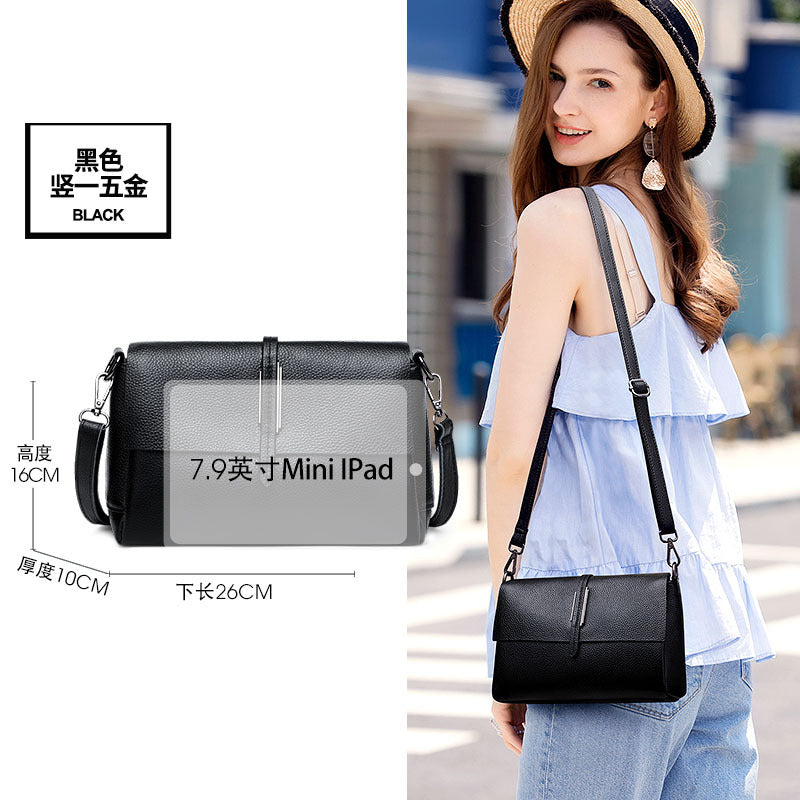 Women's Leather Trendy Summer Fashion Cowhide Single Shoulder Bags