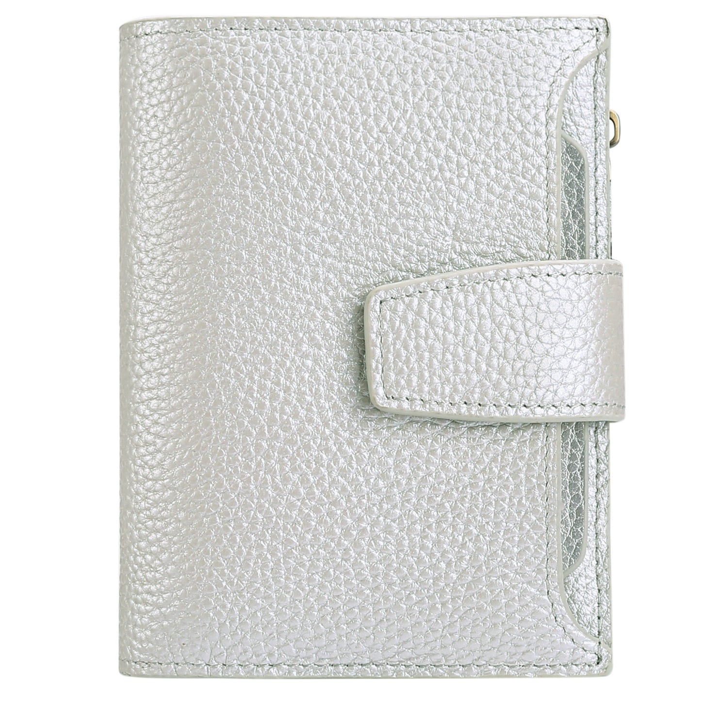 Women's Leather Short Korean Style Multifunctional License Ladies Wallets