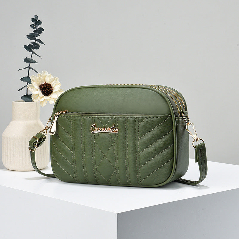 Classic Women's Summer Stylish Textured Niche Crossbody Bags