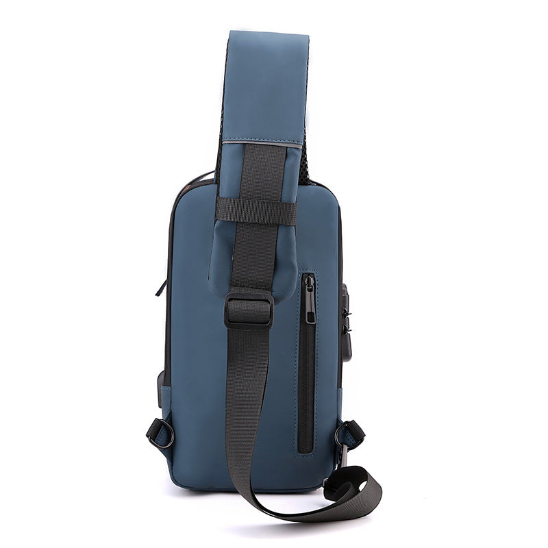 Men's Elegant Charming Business Technology Lightweight Men's Chest Bags