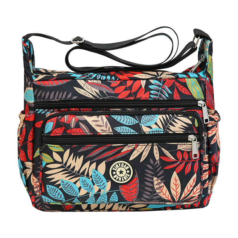 Women's Cloth Flower Large Capacity One Big Stall Bags