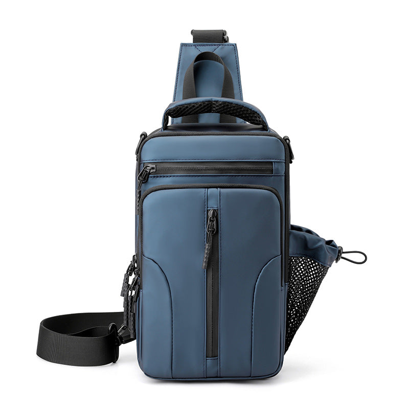 Attractive Casual Men's Waterproof Trendy Multifunctional Men's Chest Bags