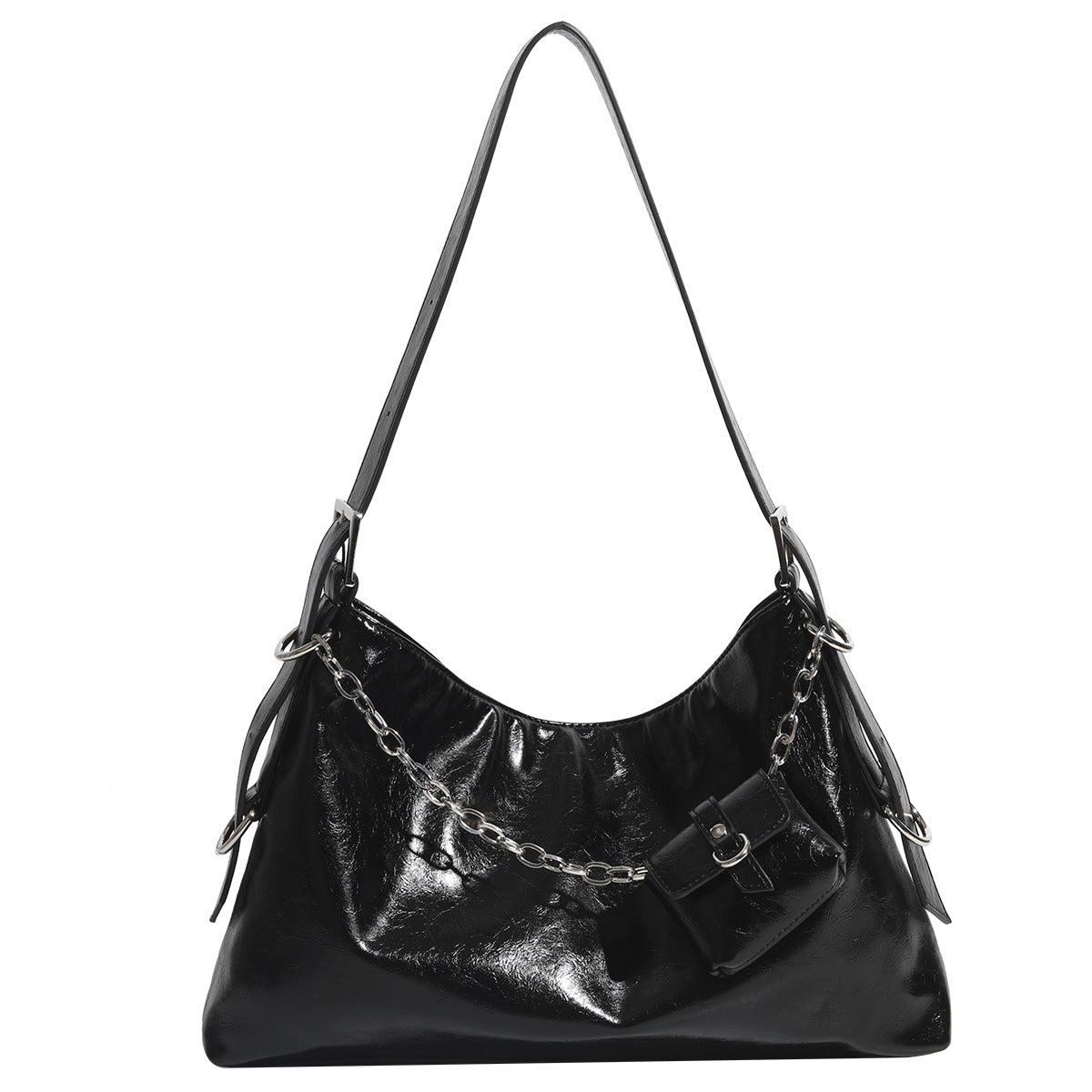 Underarm Large Capacity Fashion Earphone Commuter Shoulder Bags