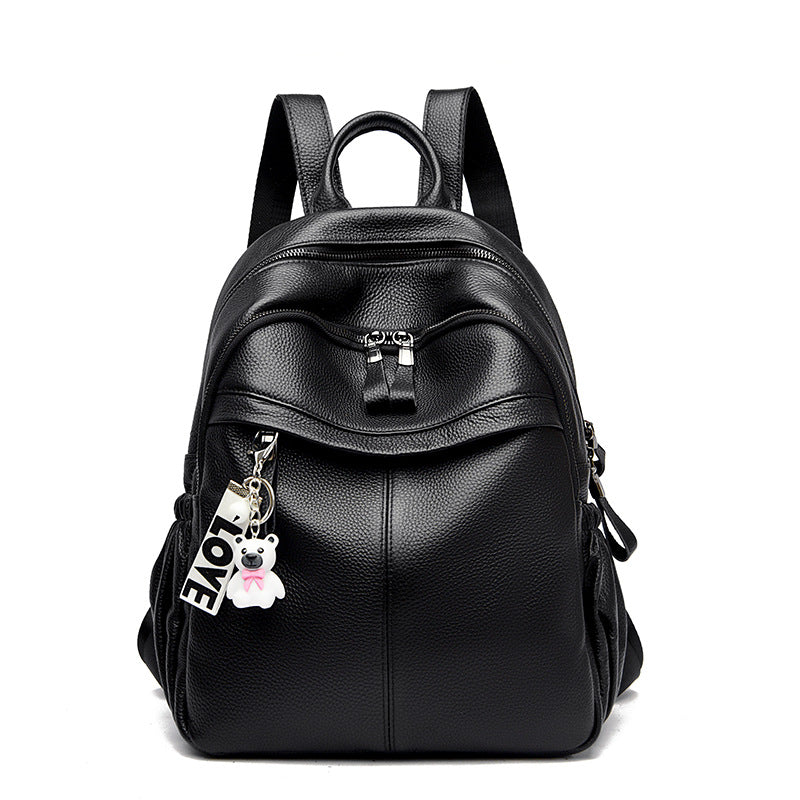 Women's Spring Fashion Large Capacity First Layer Backpacks